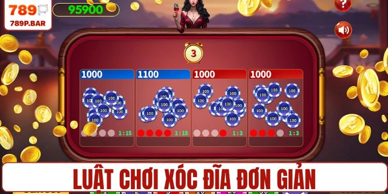 Luật chơi game xóc đĩa cực kỳ đơn giản